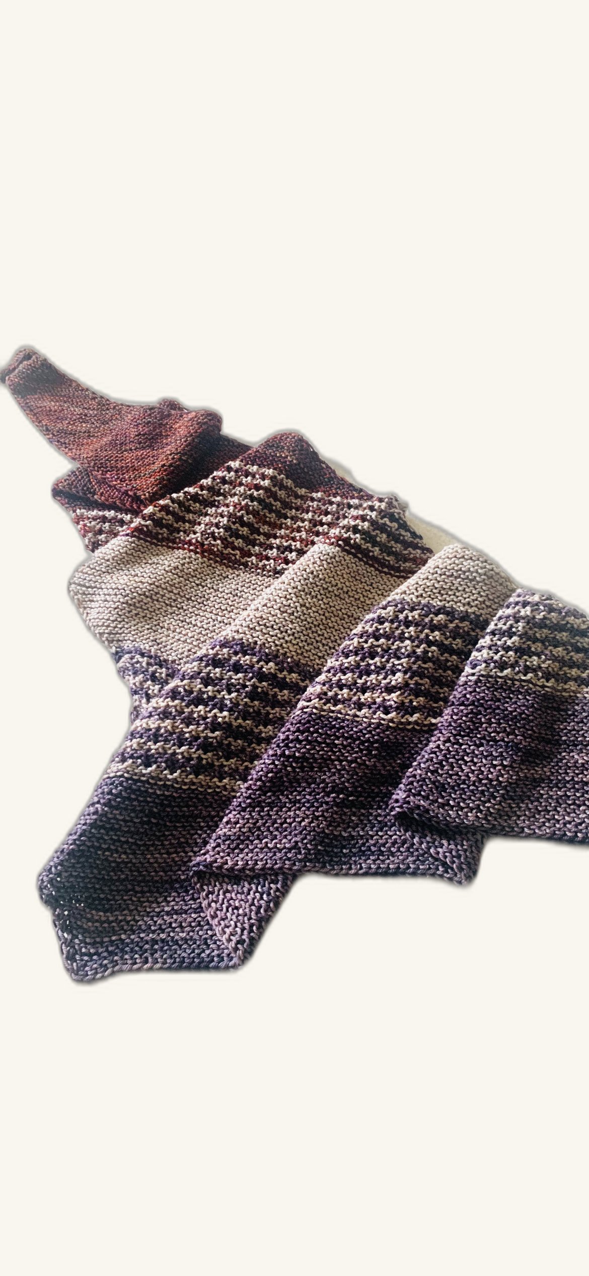 Detailed Filet Lace Shawl